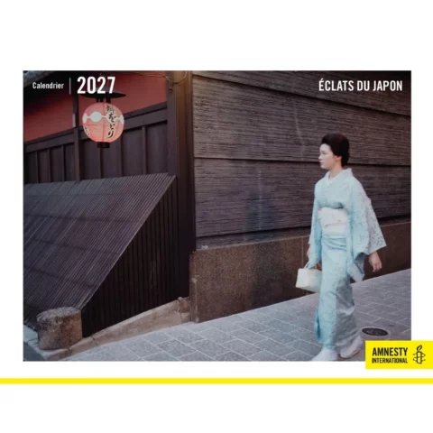 Calendrier couleurs 2027 "Éclats du Japon"